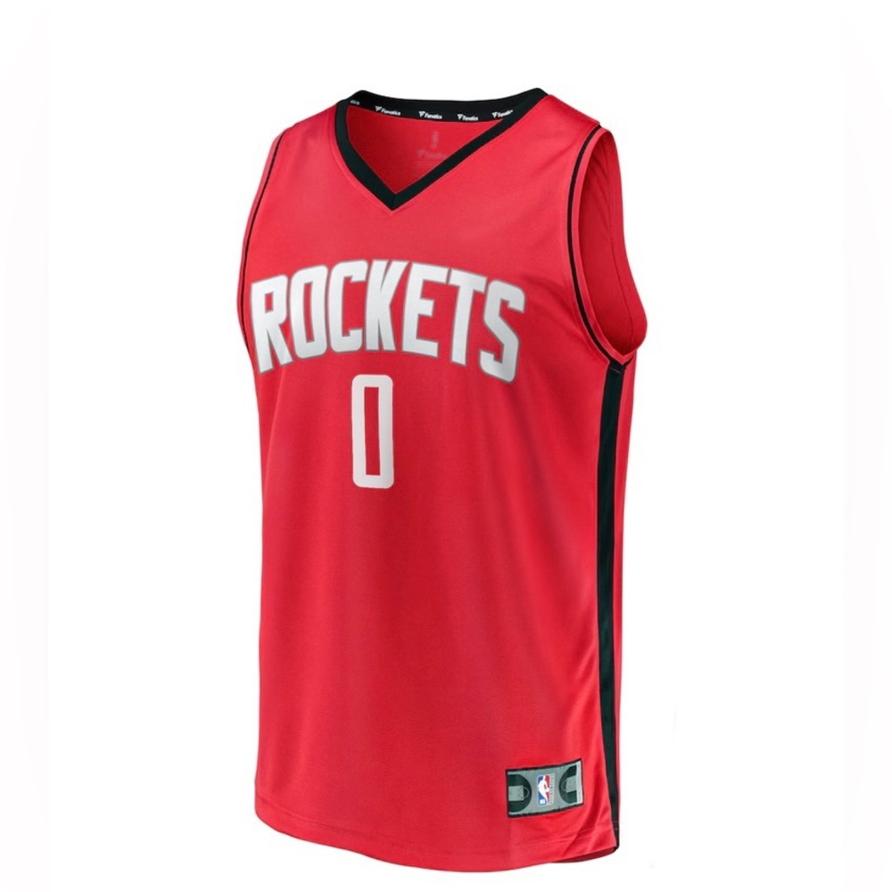 NEW - Fanatics JALEN GREEN Houston Rockets Red Nike Icon Swingman Jersey